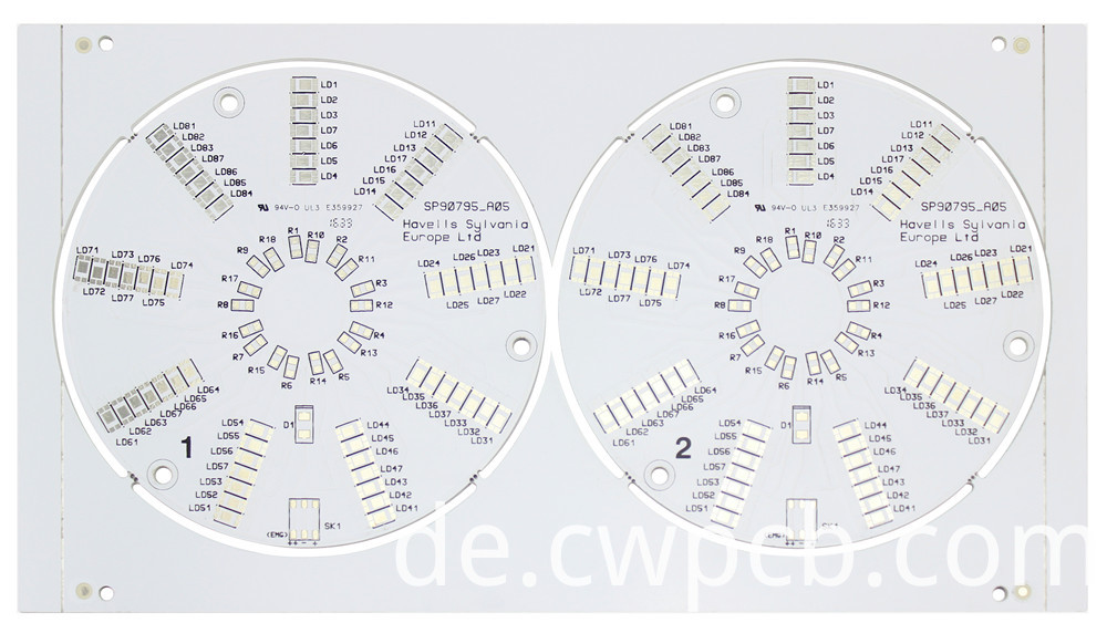 1 6mm 1oz 1 0w Al Leiterplatte 1 6mm 1oz 1 0w Al Circuit Board